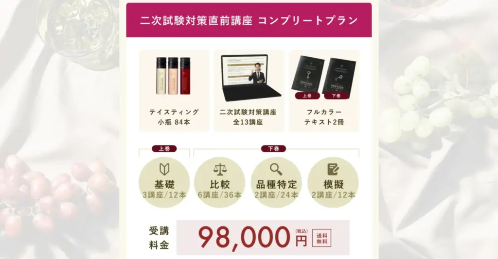 ホームワインアカデミー二次試験直前対策